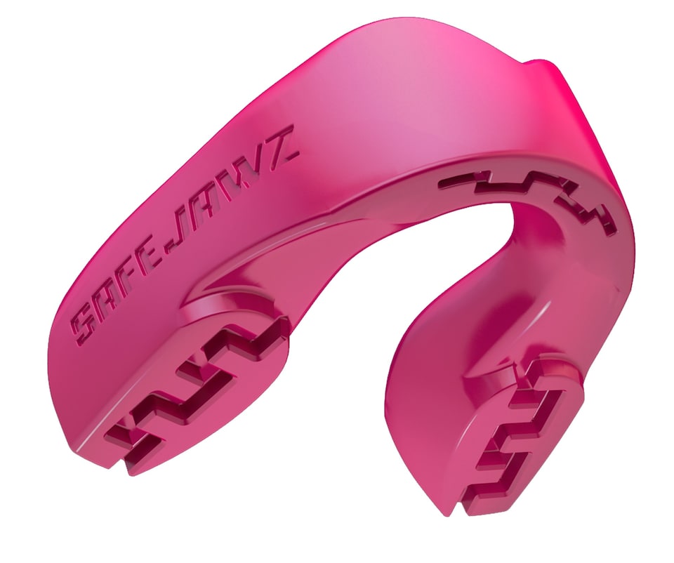 image 1 of SAFEJAWZ Intro Sports Mouth Guard Pink Adult/Junior