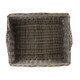 image 3 of Large Shallow Antique Wash Storage Basket | Brown | Brown