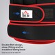 image 5 of HOMCOM 20KGS Adjustable Weight Vest Running Gym Training Weight Loss, Red