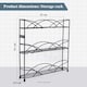 image 2 of Buckingham 3 Tier Free Standing Spice & Herb Rack Jar Holder Organiser Storage , Black | Black