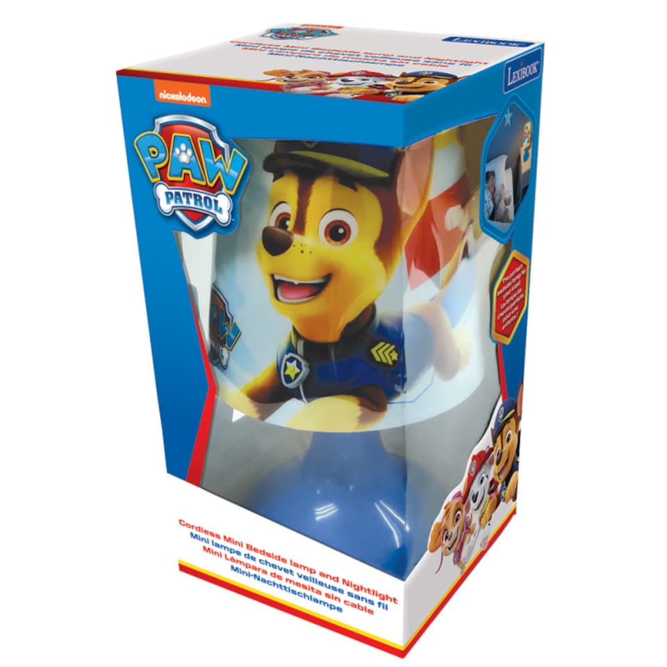 image 1 of Lexibook MLT10PA Paw Patrol Mini Bedside Lamp & Nightlight