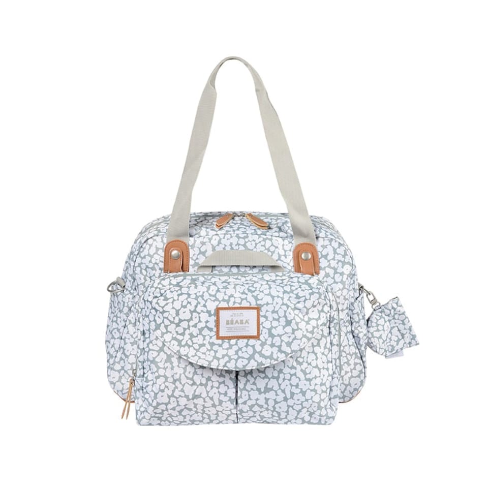 image 1 of Béaba Geneva II Changing Bag Grey Blossom