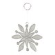 image 2 of Something Different Let It Snow Snowflake Suncatcher - White - One Size