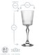 image 3 of Bormioli Rocco America '20s Cocktail Glasses - 250ml - Clear - Pack of 6