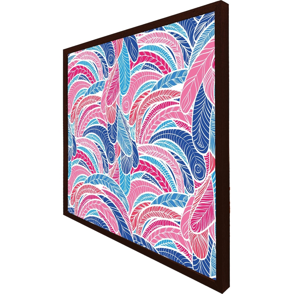 image 1 of Boho pink (Picture Frame) Brown | Oak | XL