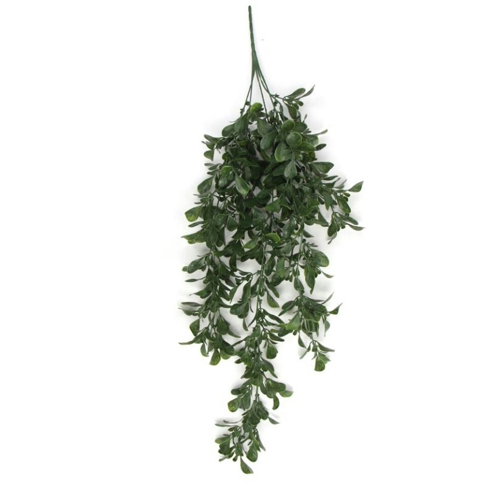 image 1 of Hanging UV and Fire Resistant Artificial Peperomia Plant 68cm