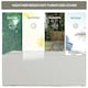 image 10 of Outsunny UV Rain Protective Cover For Garden Patio Wicker Rattan Green | 210 x140 x80 cm