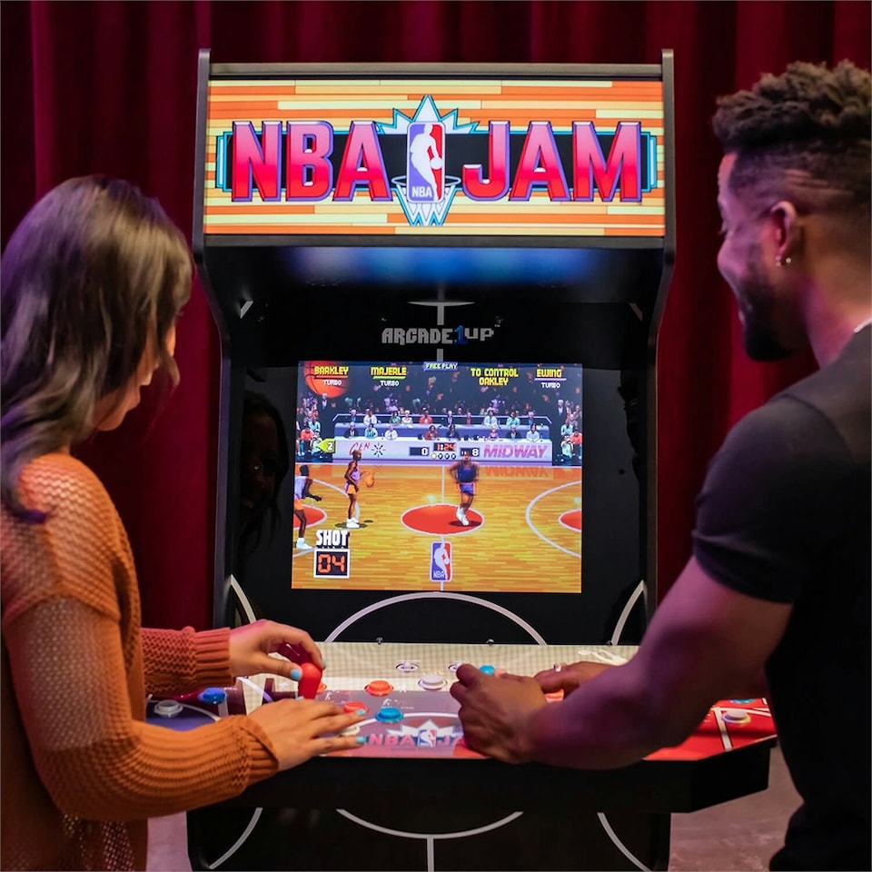 image 1 of Arcade1Up NBA Jam SHAQ XL Arcade Machine Multi
