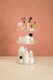 image 2 of Beauty Three Tier Revolving Cosmetic Organiser | Clear