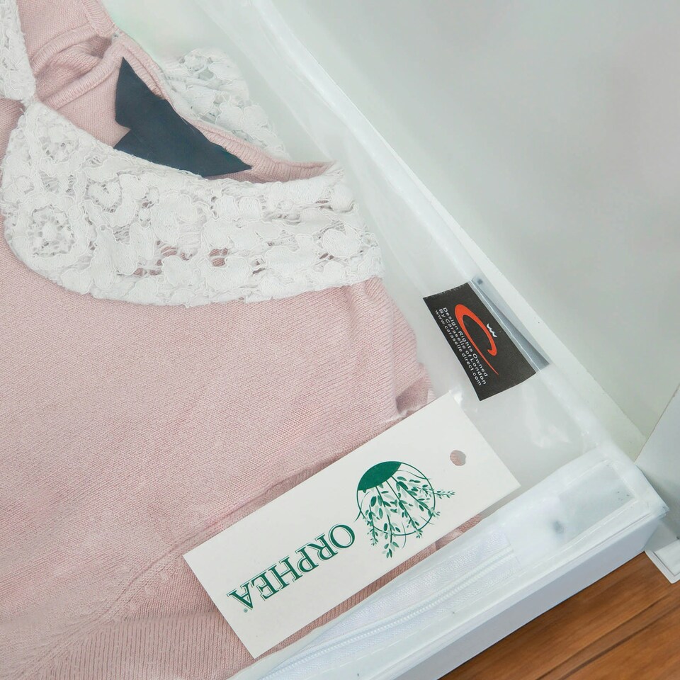 image 1 of Caraselle Peva Zip Up Sweater Bags Approx. 60 x 45cm ( 24" x 18" ) Clear