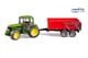 image 1 of Bruder John Deere 6920 with tipping trailer Detailed Vehicle & Playset Model