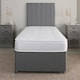 image 8 of Quilted Brick Hybrid Mattress - 18cm Deep, Soft Firmness | White | King