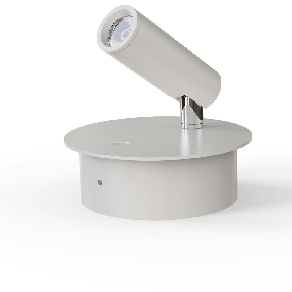 image 1 of CGC SCARLET White Adjustable Head LED Rechargeable Magnetic USB Reading Bedside Wall Light White