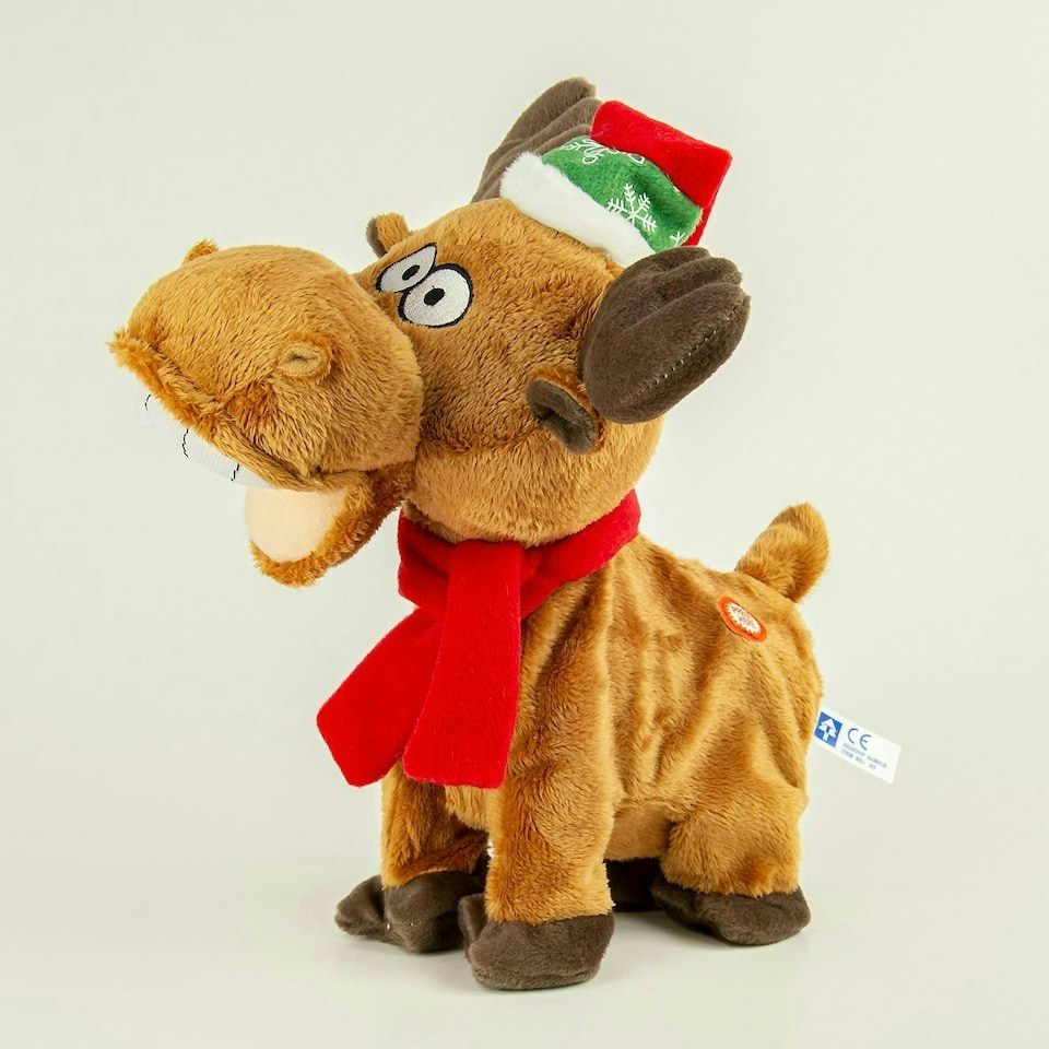 image 1 of The Christmas Workshop 70109 Spinning Musical Christmas Reindeer