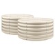 image 1 of Harbour Housewares Round Raised Garden Beds - 90cm x 45cm - Ivory - Pack of 2 Cream