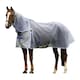 image 4 of Weatherbeeta Comfitec Ripshield Plus Combo Neck Ultra Belly Wrap Horse Turnout Rug - White/Blue - 5´ 6"