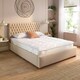 image 2 of Slumberdown Sleep Soundly Climate Control Mattress Topper, 2.5cm, Single | White | Single