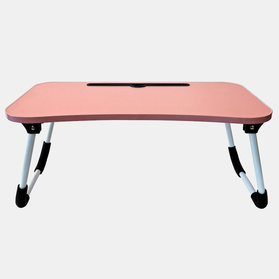 image 1 of OHS Portable Foldable Wooden Work Laptop Stand Lap Tray Purple | Neon Gaming