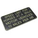 image 2 of Speed Limit For Horses Cast Iron Sign Plaque Door Wall House Gate Motor Vehicle