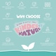 image 8 of Kinder by Nature Water-Based wipes - 12 packs x 56 wipes