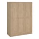 image 1 of Brande Wardrobe with 3 Frame Doors in Jackson Hickory Oak
