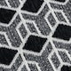 image 4 of JVL Allure Machine Washable Entrance Doormat, 50x75cm - Black