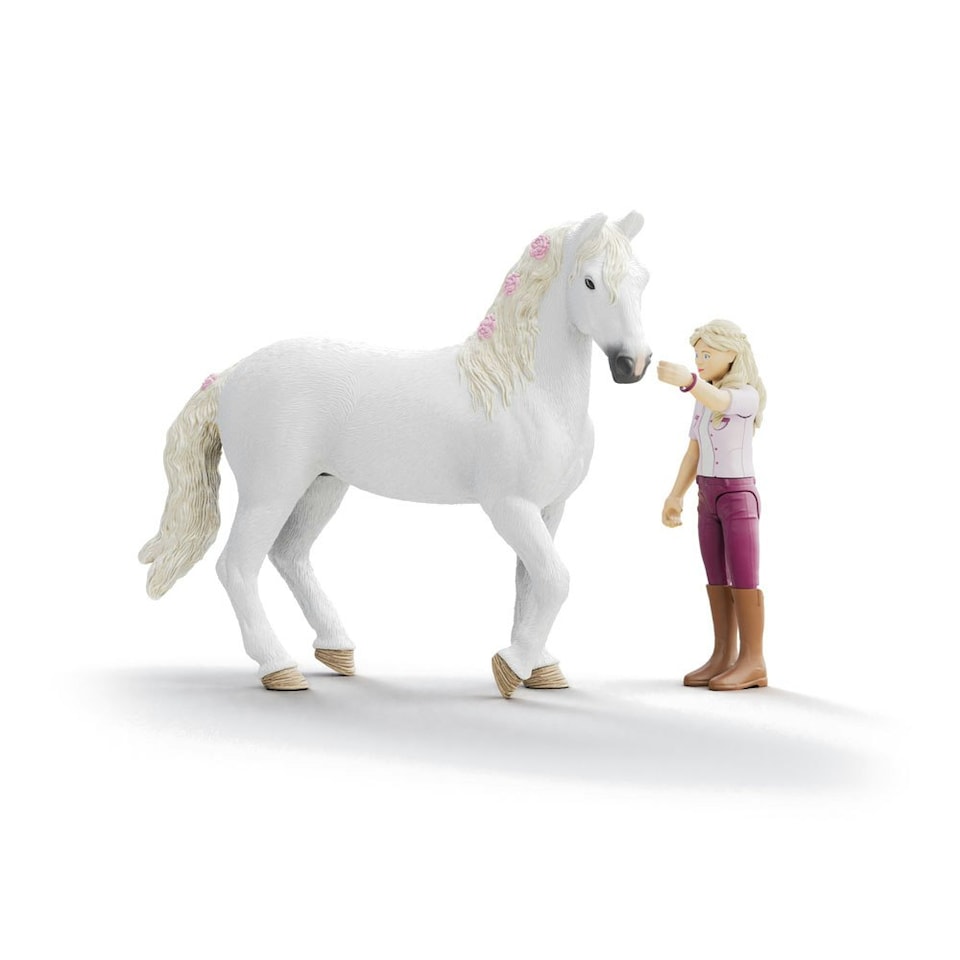 image 1 of SCHLEICH Horse Club Sofia & Blossom Toy Figure Set (42713)