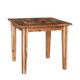 image 1 of Coastal Small Dining Table - Wood - L85 x W88 x H76 cm | Brown