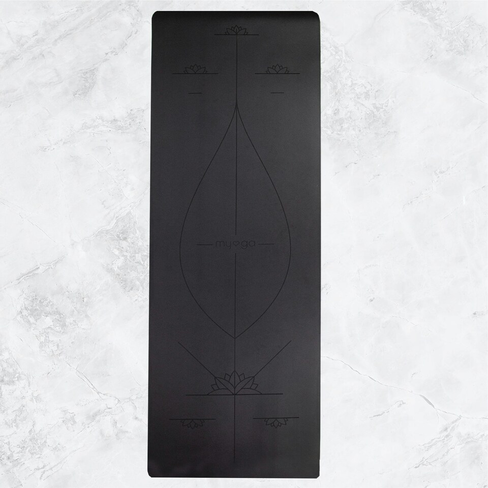 image 1 of Myga Black Extra Large Alignment Mat