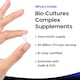 image 2 of Bio Cultures Complex + Inulin & FOS 80 Billion CFU