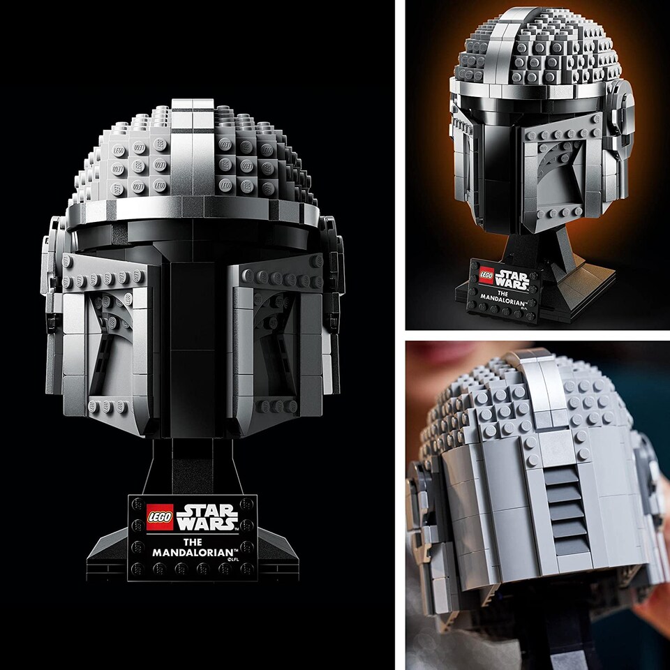 image 1 of LEGO 75328 Star Wars The Mandalorian Helmet