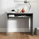 image 8 of HOMCOM Computer Desk Writing Table Study Workstation Storage Grey