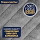 image 6 of Dreamcatcher Silver Soft Microfleece Electric Blanket Heated Throw 160x120cm Silver