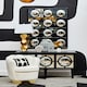 image 4 of Interiors by Premier Black Decorative Wall Mirror Black