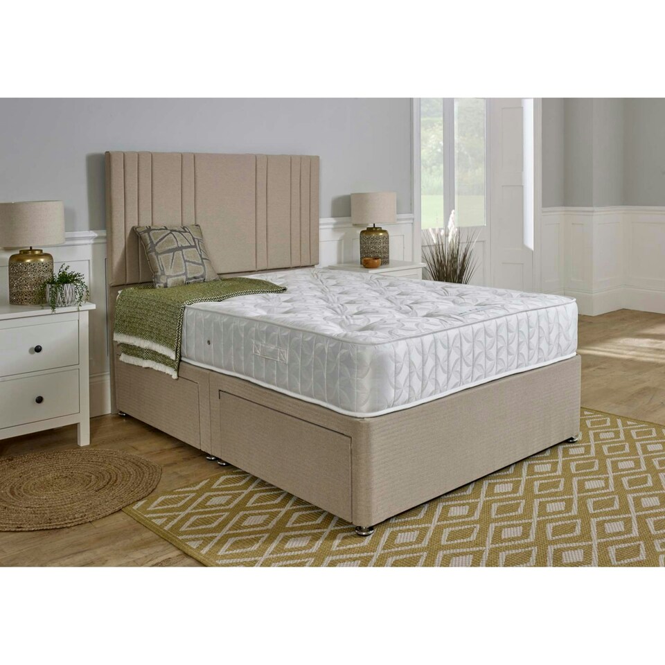 Pocketmaster 1000 Pocket Firm Mattress 28cm King White | King