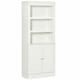 image 1 of HOMCOM Modern Kitchen Cupboard, Storage Cabinet with Adjustable Shelves, White