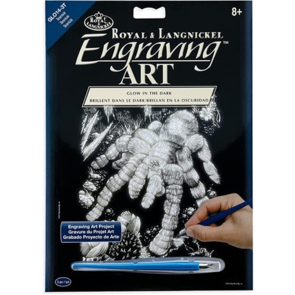 image 1 of Royal & Langnickel Engraving Art Glow Tarantula