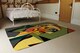image 3 of Portrait Cubism Art Style,Man Calls On A Phone Designer Rug | Multi