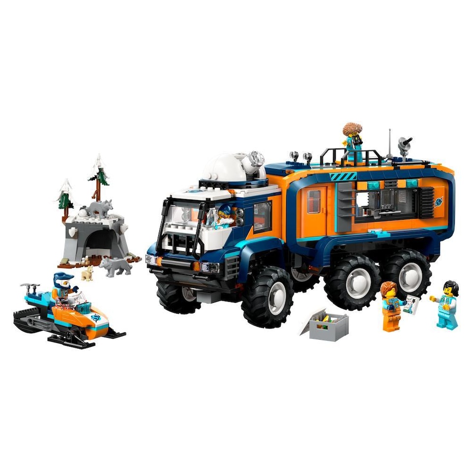 image 1 of Lego City Arctic Explorer Science Lab Truck