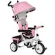 image 1 of HOMCOM 6 in 1 Kids Trike, Stroller with Parent Handle, Pink