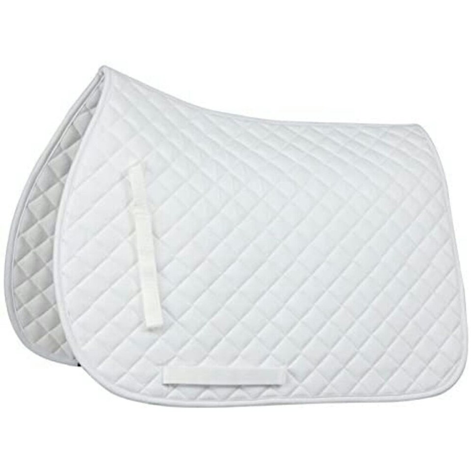 Performance Lite Horse Saddlecloth - White - 17in - 18in