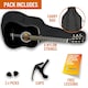 image 9 of XF 3/4 Size Classical Guitar Pack Blue