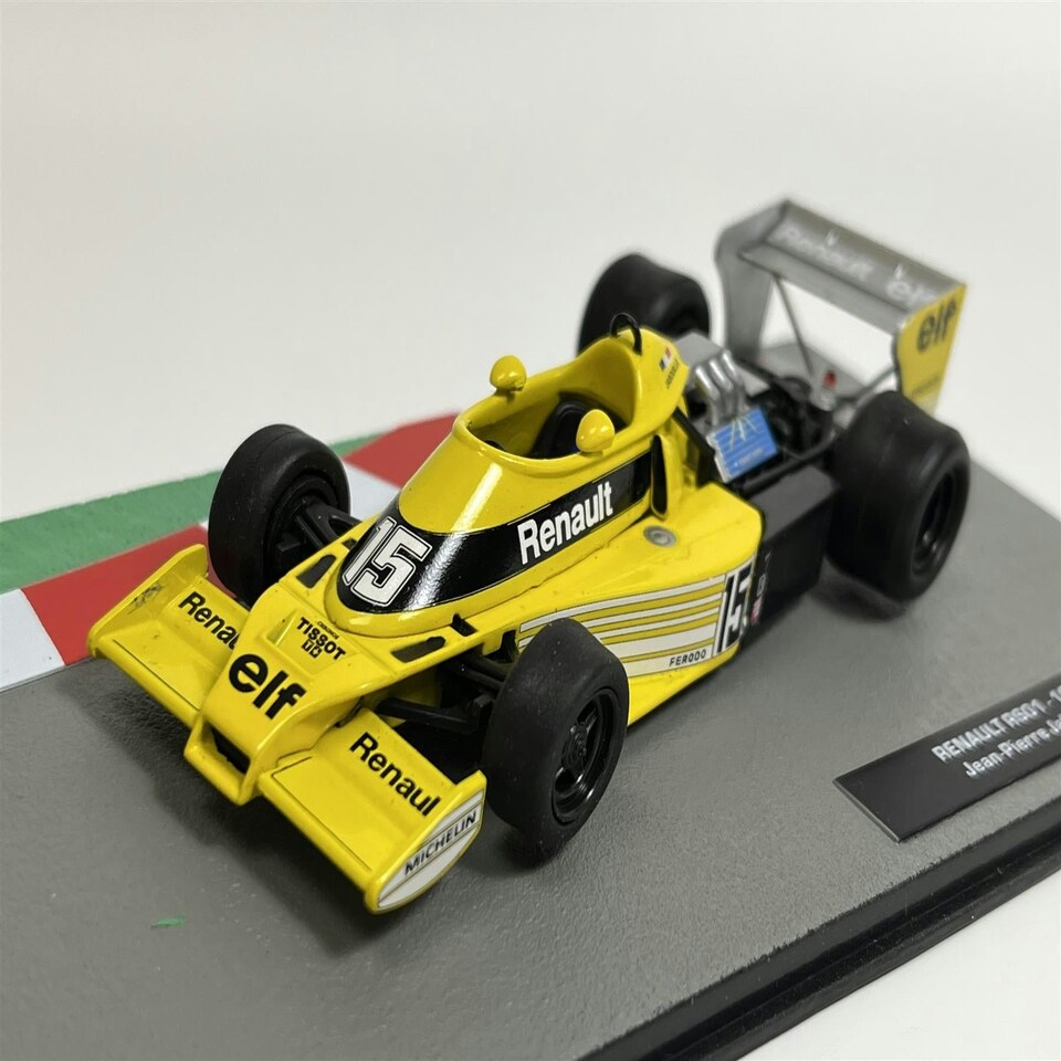 image 1 of Jean Pierre Jabouille Renault RS01 1977 1:43 Scale F1 Collection