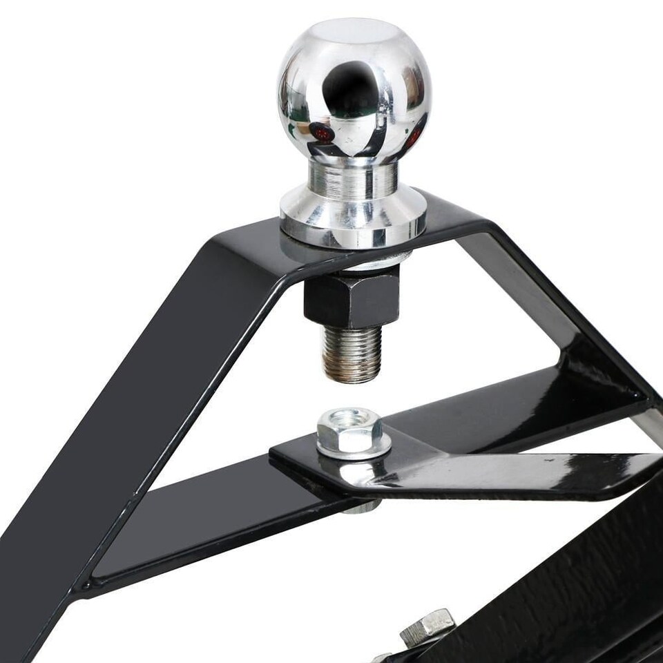 image 1 of Metal Caravan Trailer Dolly - Black - 275KG Load Capacity