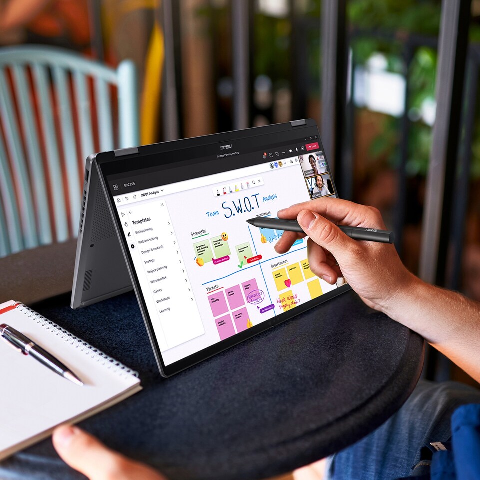 image 1 of ASUS VivoBook 14 Flip 2in1 Laptop Intel Ultra 7 256V 16GB 1TB SSD 14" W11H Touch