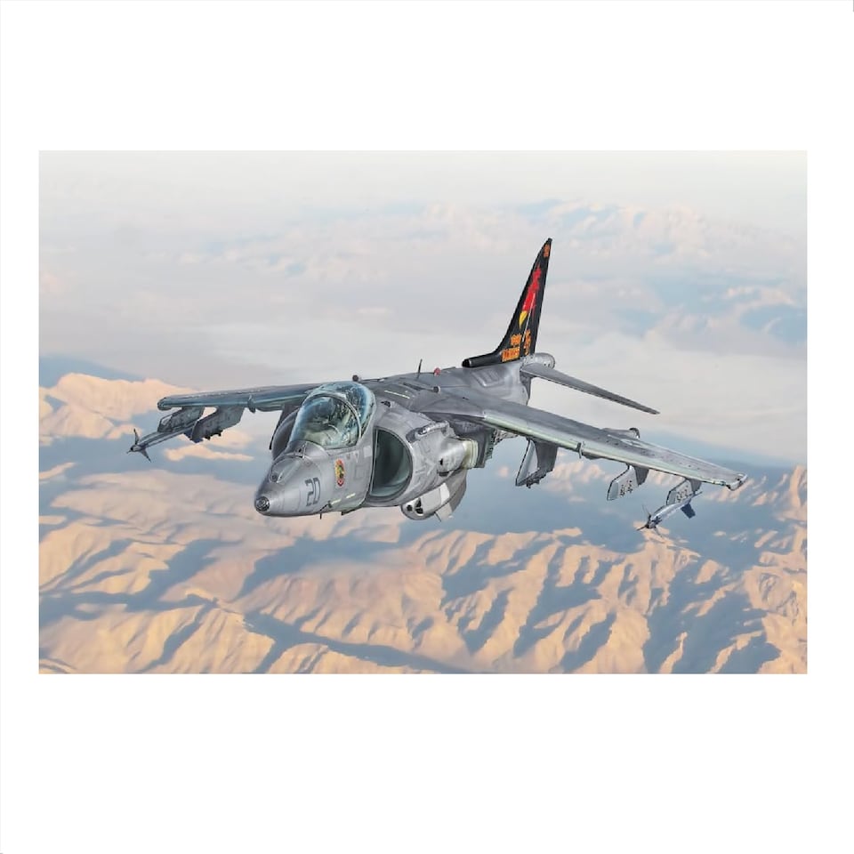 image 1 of Italeri AV-8B Harrier II Aircraft Model Kit