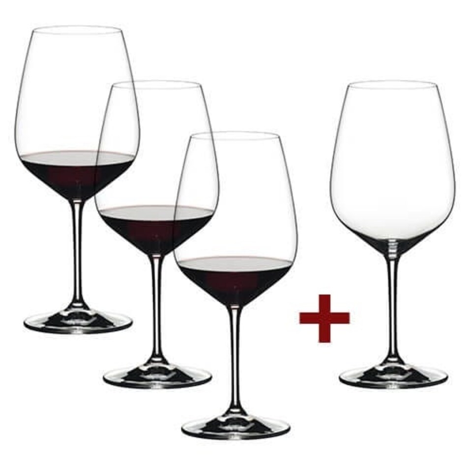 image 1 of Riedel Extreme Cabernet 4 for 3 Wine Glasses