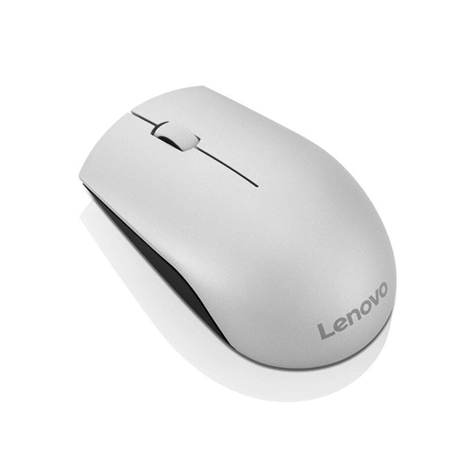 image 1 of Lenovo 520 Wireless Ambidextrous Optical Mouse Platinum - GY50T83716 GY50T83716