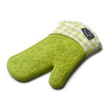 Zeal Steam Stop™ Waterproof Silicone Single Oven Glove Green
