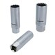 image 1 of Metric Thin Walled Spark Plug Sockets 14mm 16mm + 18mm 12 Point Bi-hex 3pc